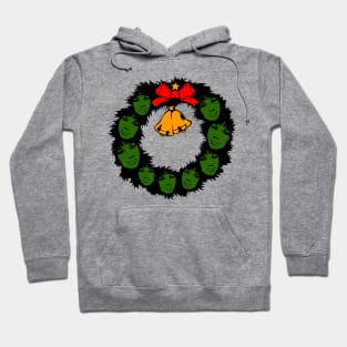 Christmas a-WREATH-a Franklin Hoodie